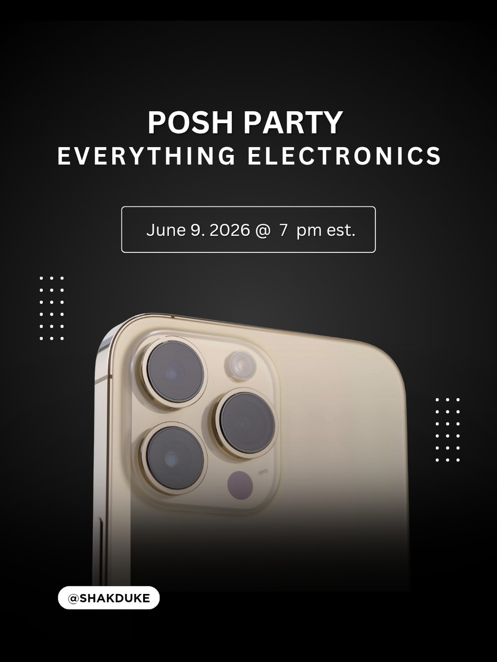 Everything Electronics Posh Party Co-host